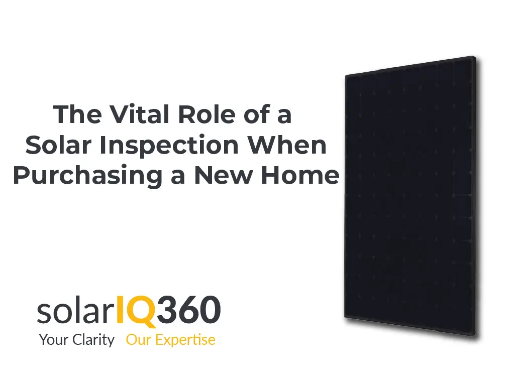 solar inspection when purchasing a new home - solar system installed on a tile roof viewed from above