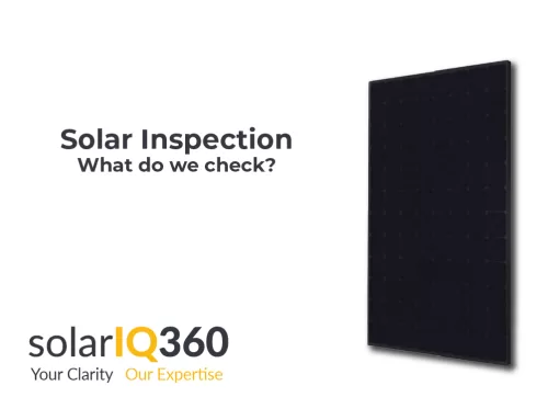 Solar Inspection – What do we Check?